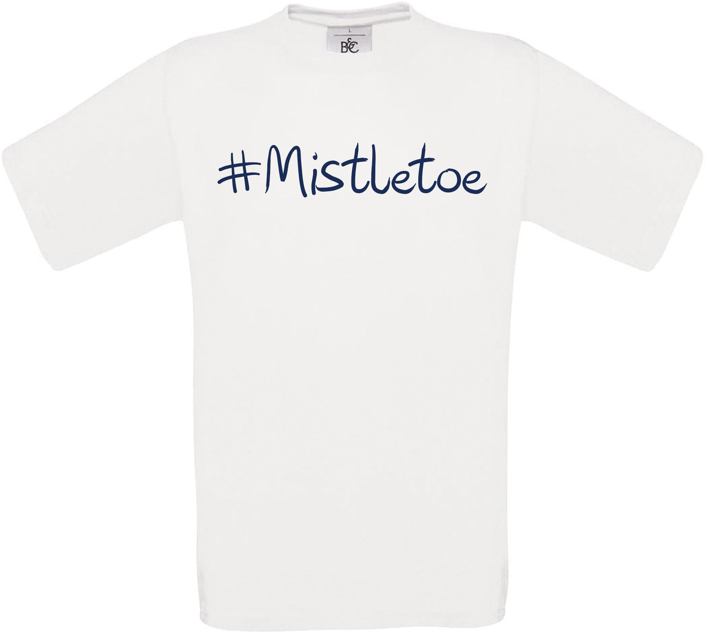 #Mistletoe Crew Neck T-Shirt
