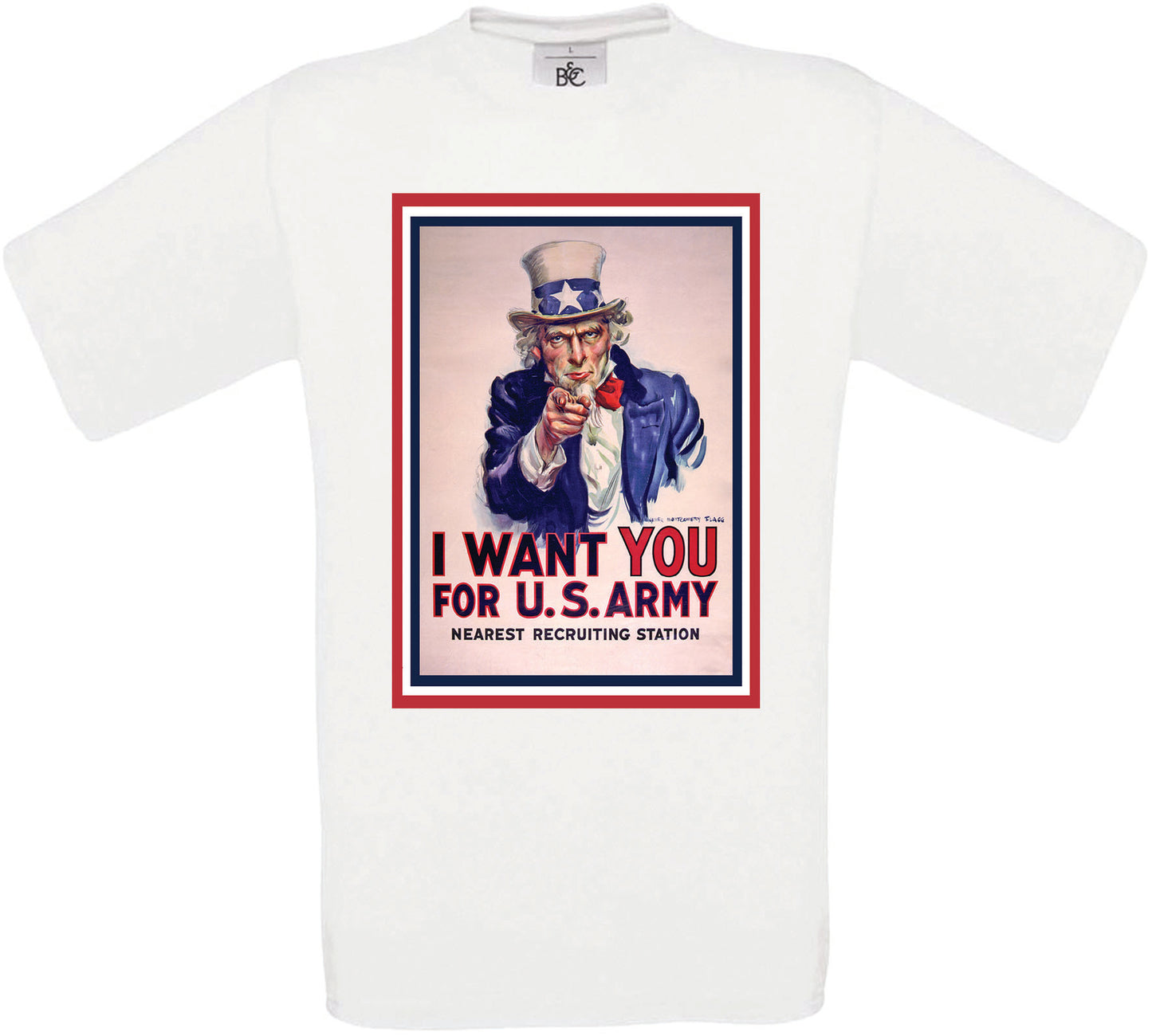 I Want You For The U.S. Army Crew Neck T-Shirt