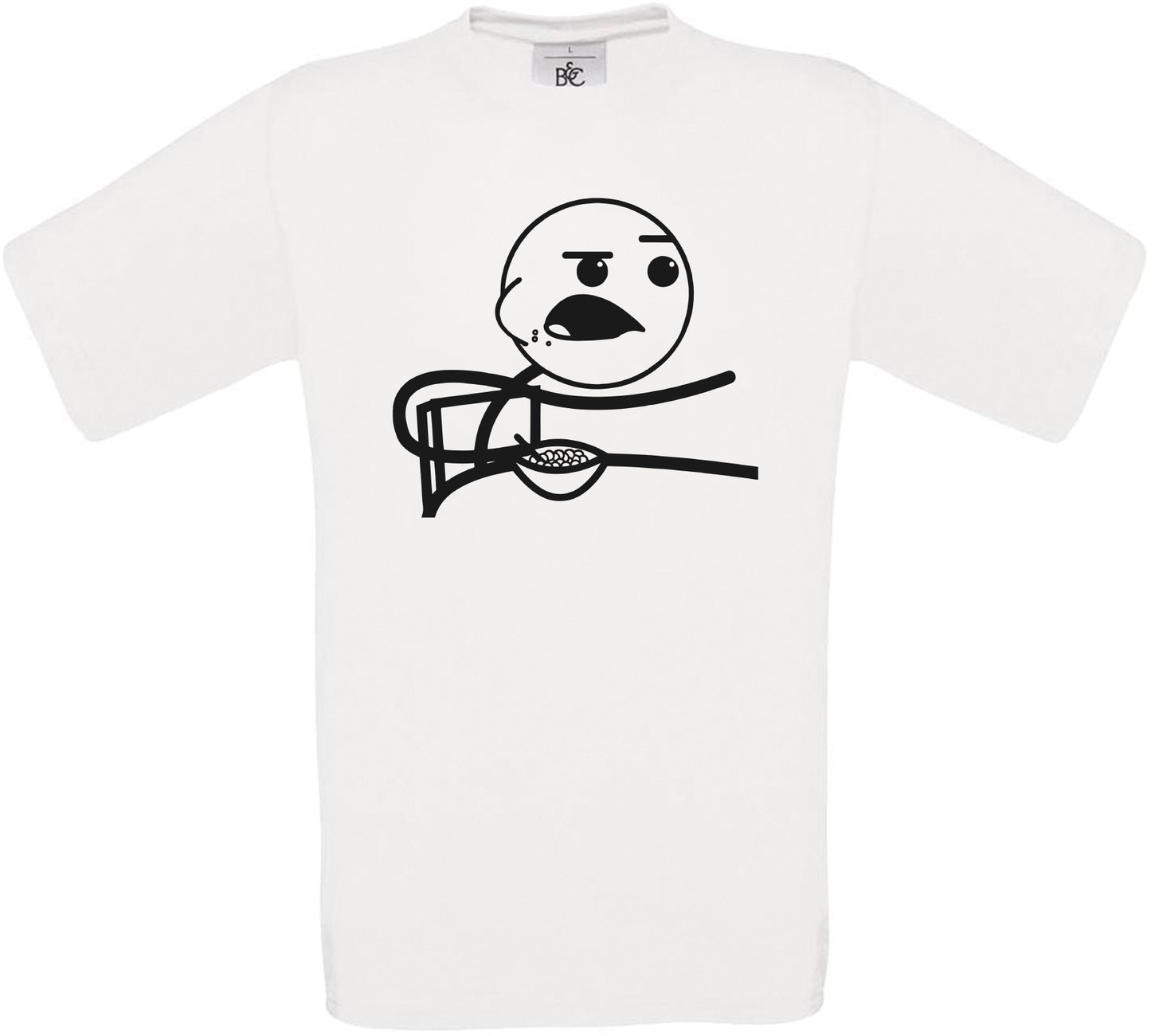 Cereal Guy Crew Neck T-Shirt
