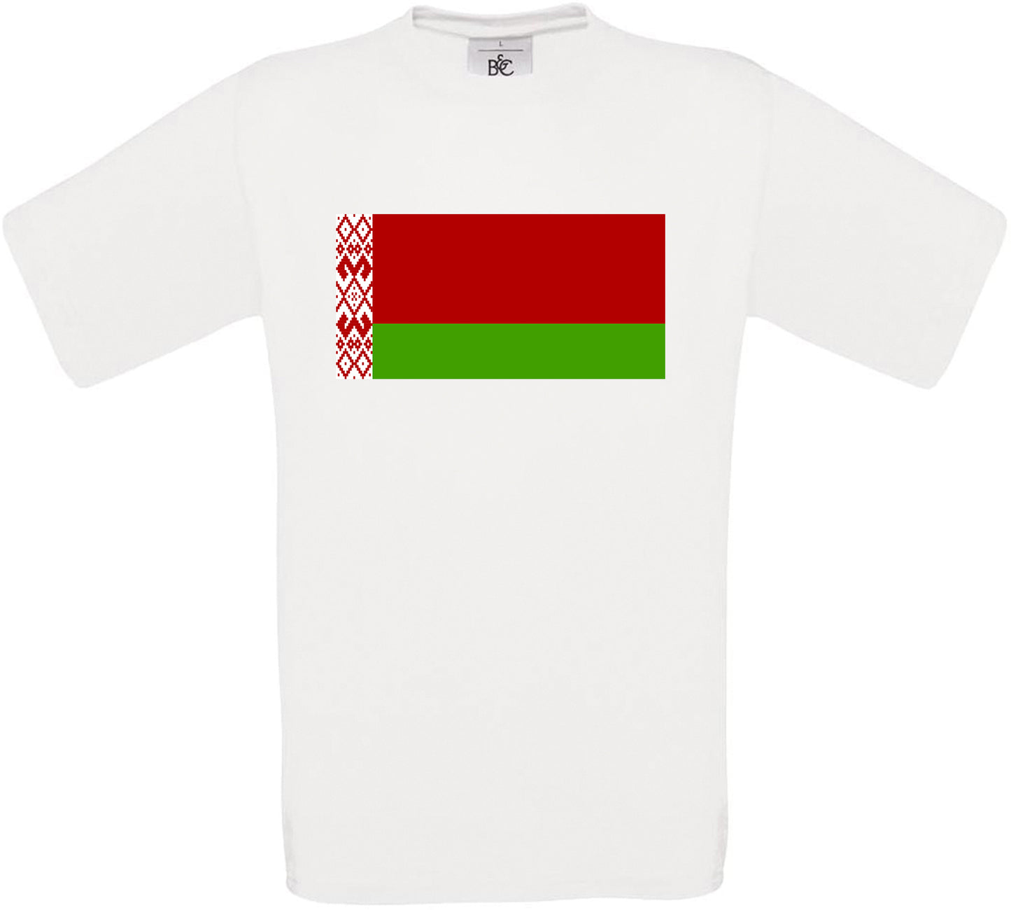 Belize Standard Flag Crew Neck T-Shirt
