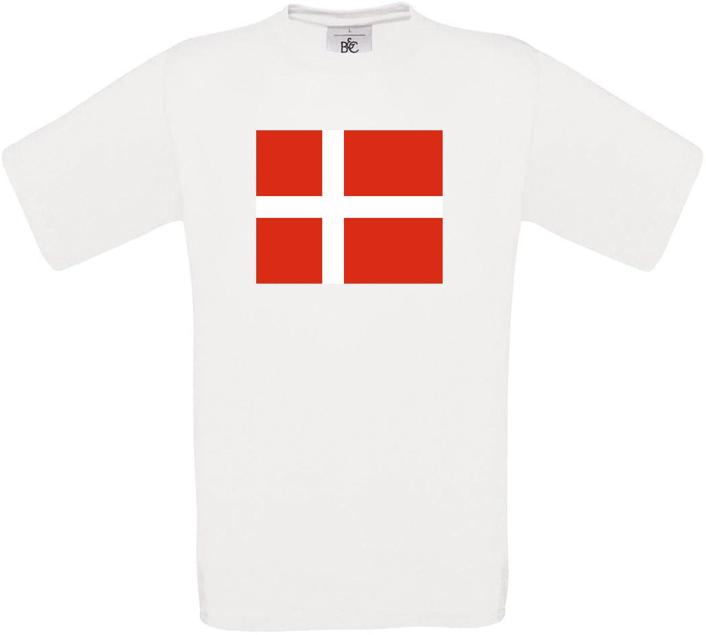 Djibouti Standard Flag Crew Neck T-Shirt