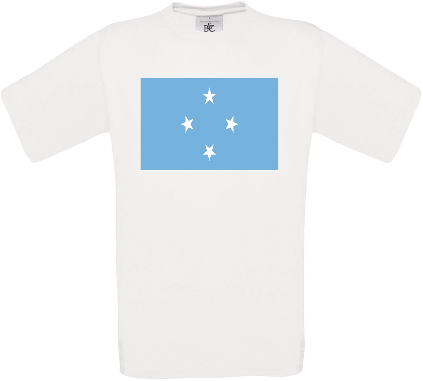 Moldova Standard Flag Crew Neck T-Shirt