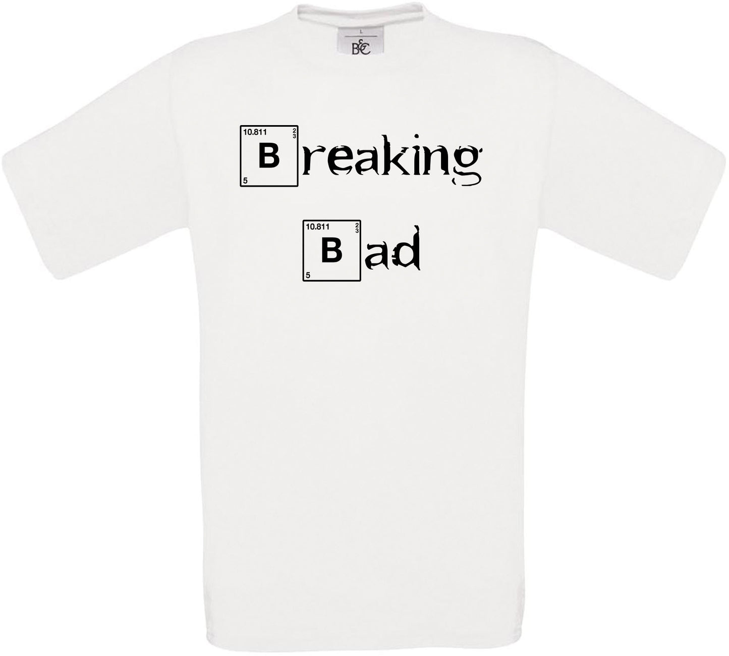 Breaking Bad In Black Crew Neck T-Shirt