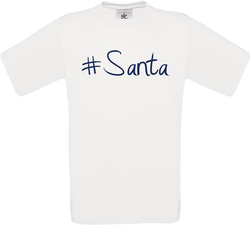 #Santa Crew Neck T-Shirt