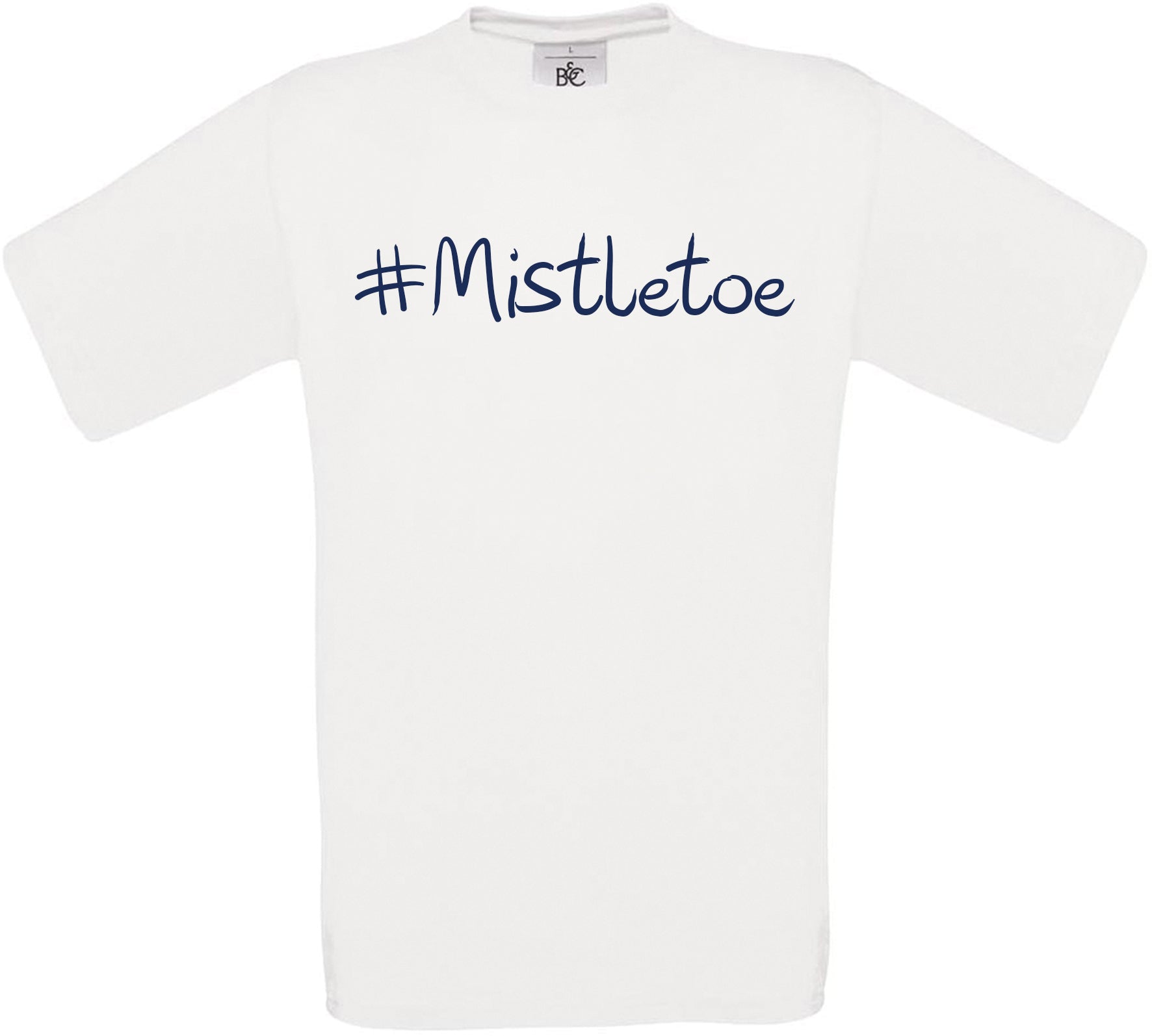#Mistletoe Crew Neck T-Shirt