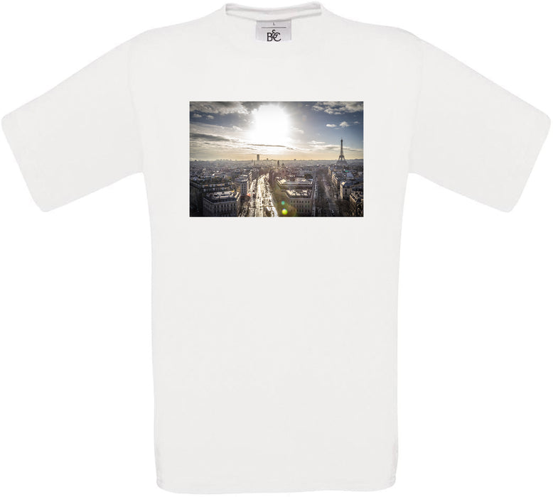 Paris Sky Line Crew Neck T-Shirt
