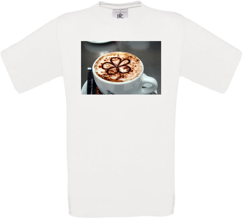 Shamrock Coffee Crew Neck T-Shirt