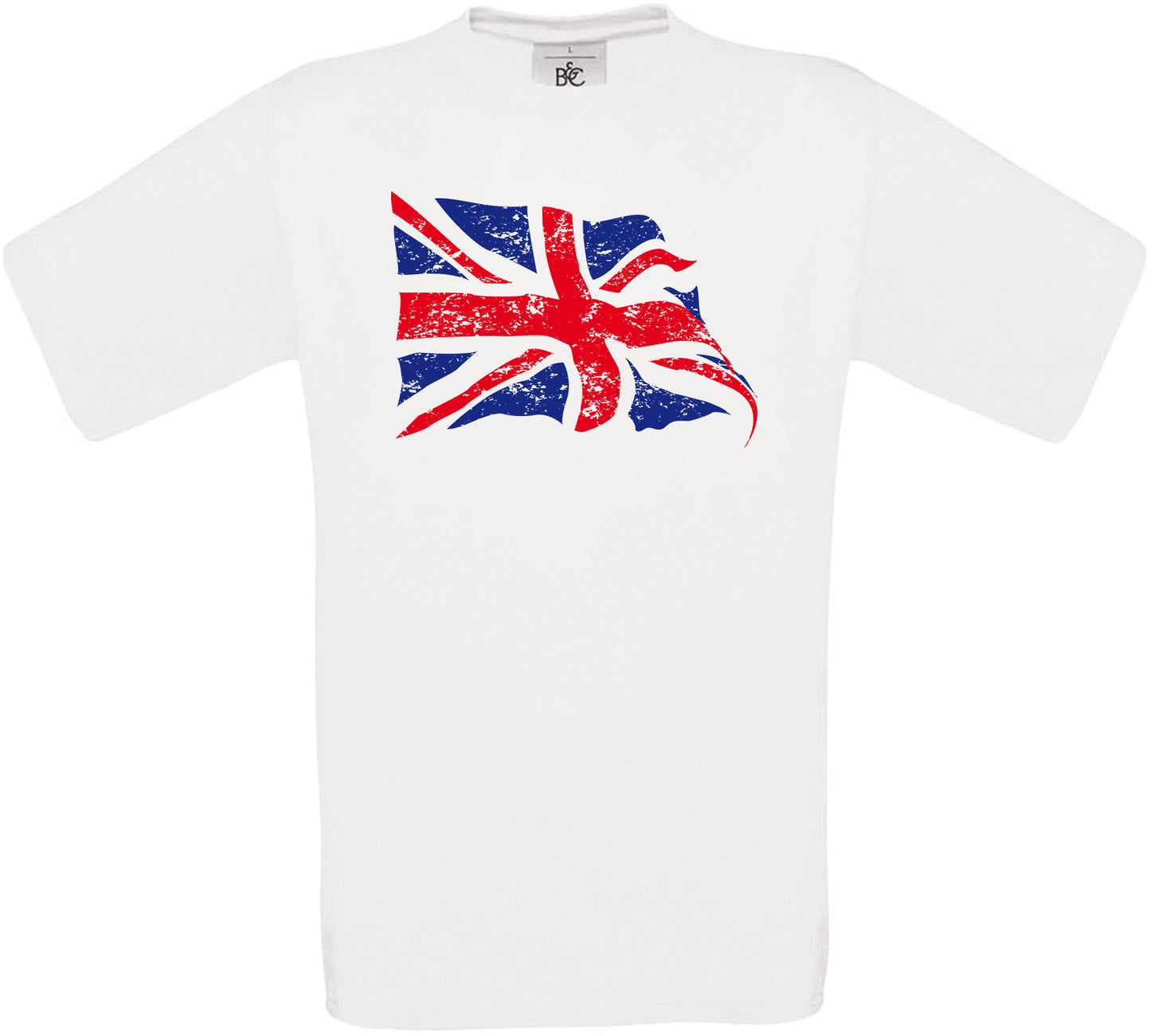United Kingdom Flag Crew Neck T-Shirt