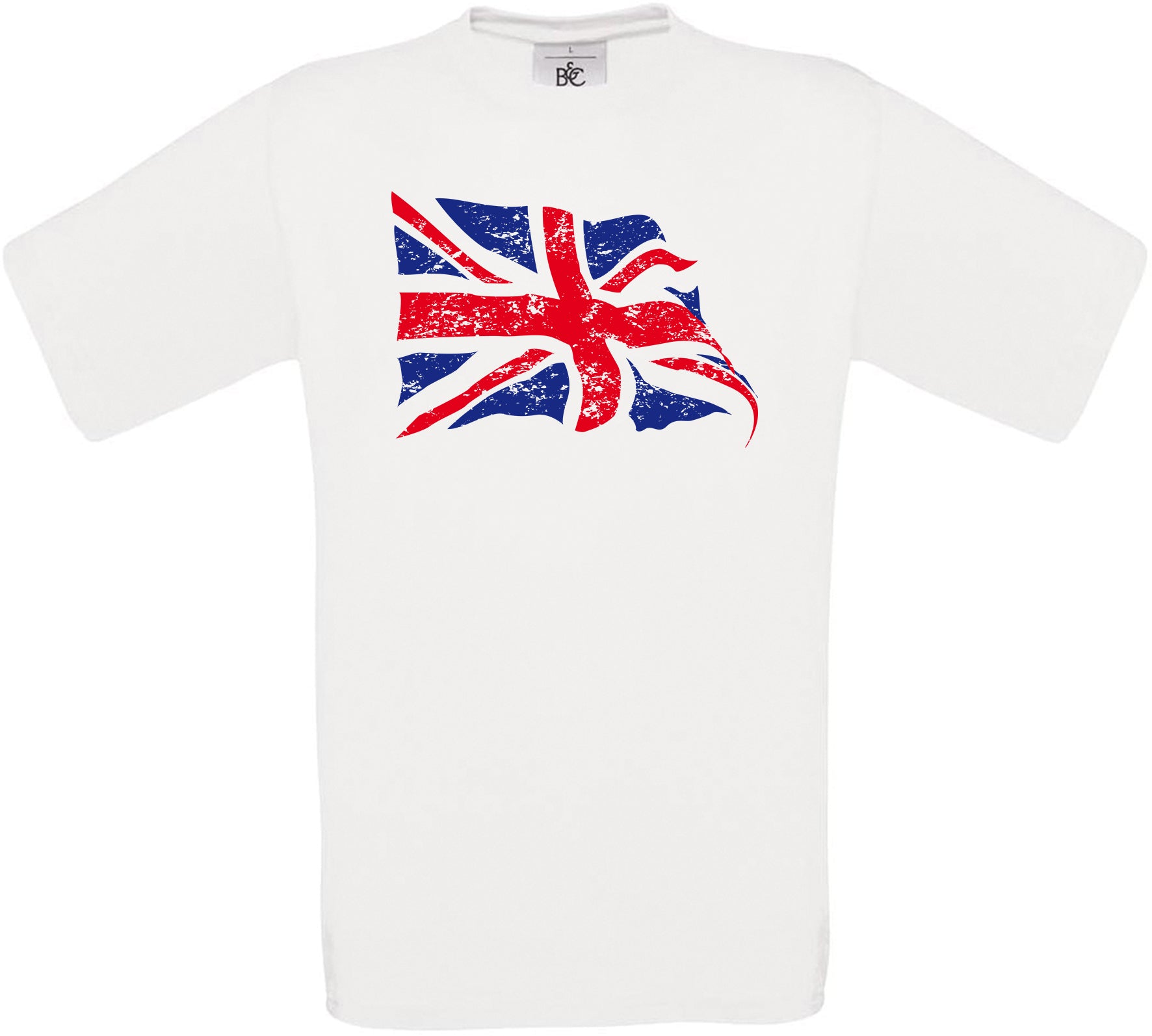 United Kingdom Flag Crew Neck T-Shirt