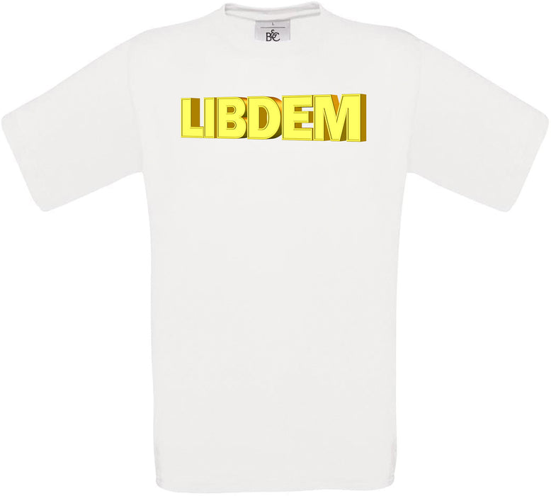 LIBDEM Crew Neck T-Shirt