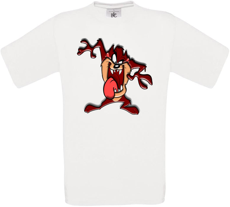 Devil Tasmanian Crew Neck T-Shirt
