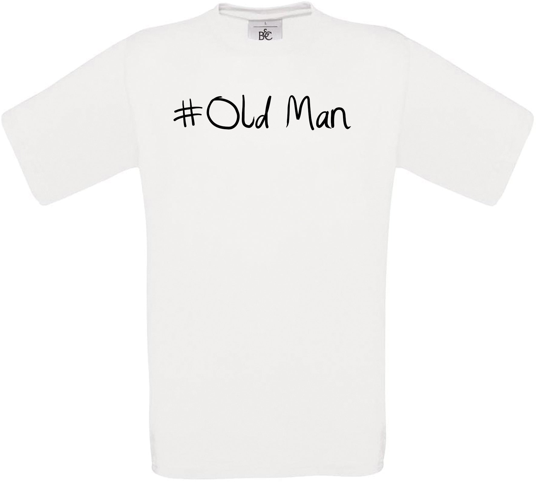 #Old Man Crew Neck T-Shirt