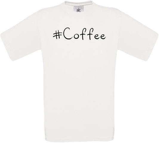 #Coffee Crew Neck T-Shirt
