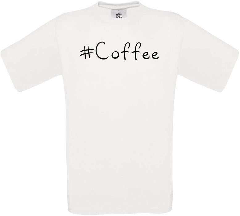 #Coffee Crew Neck T-Shirt