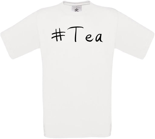#Tea Crew Neck T-Shirt