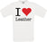 I Love Leather Crew Neck T-Shirt