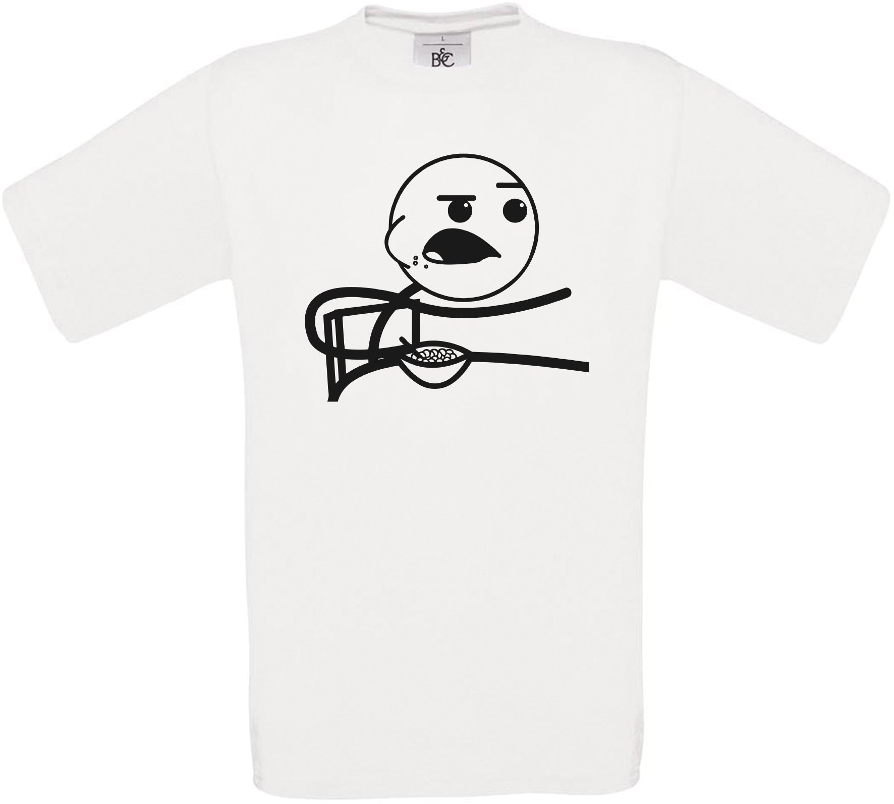 Cereal Guy Crew Neck T-Shirt