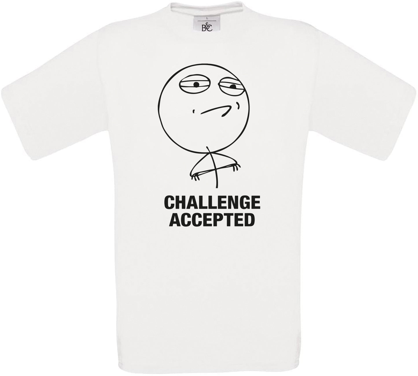 Challenge Accepted Crew Neck T-Shirt