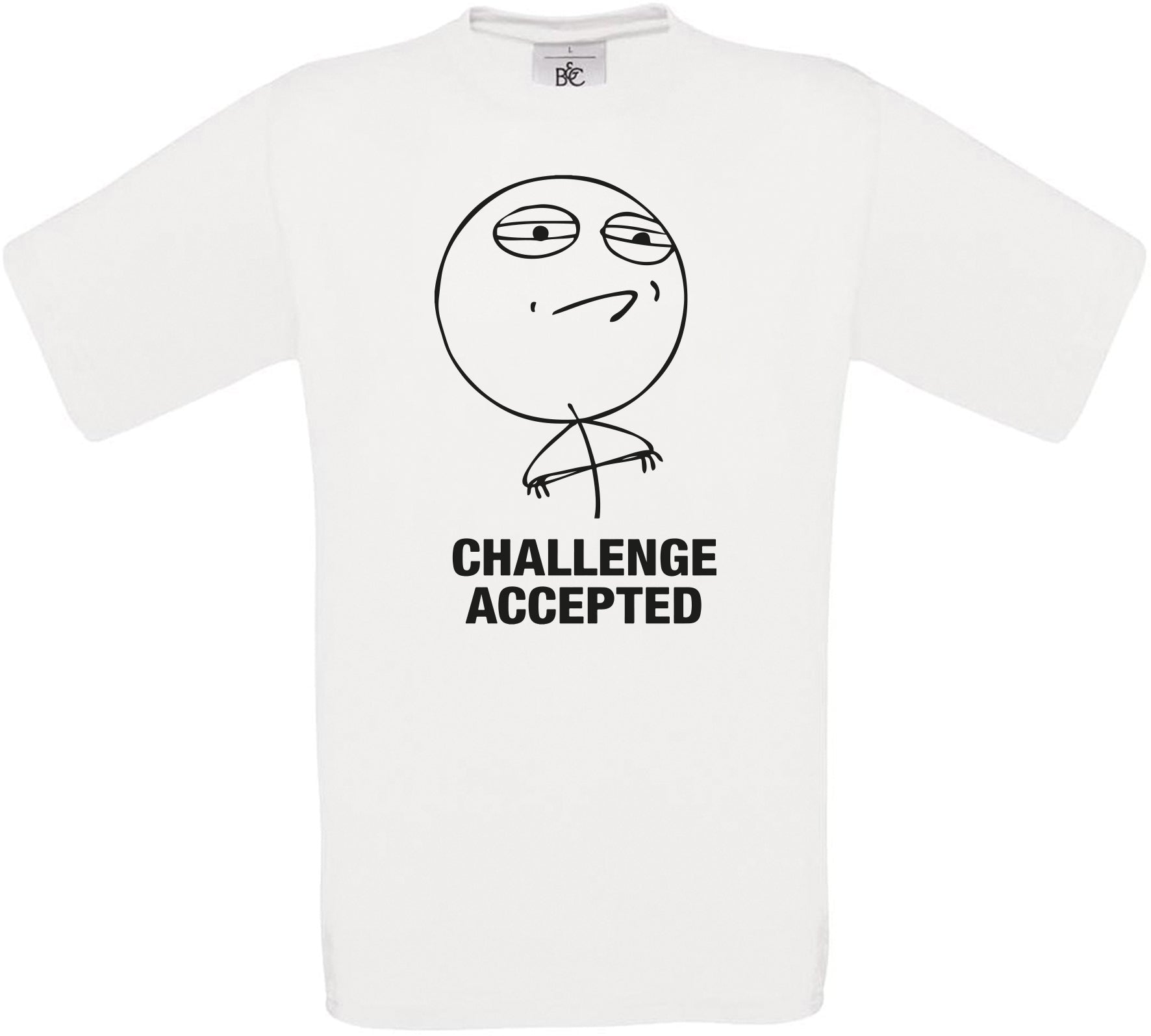 Challenge Accepted Crew Neck T-Shirt