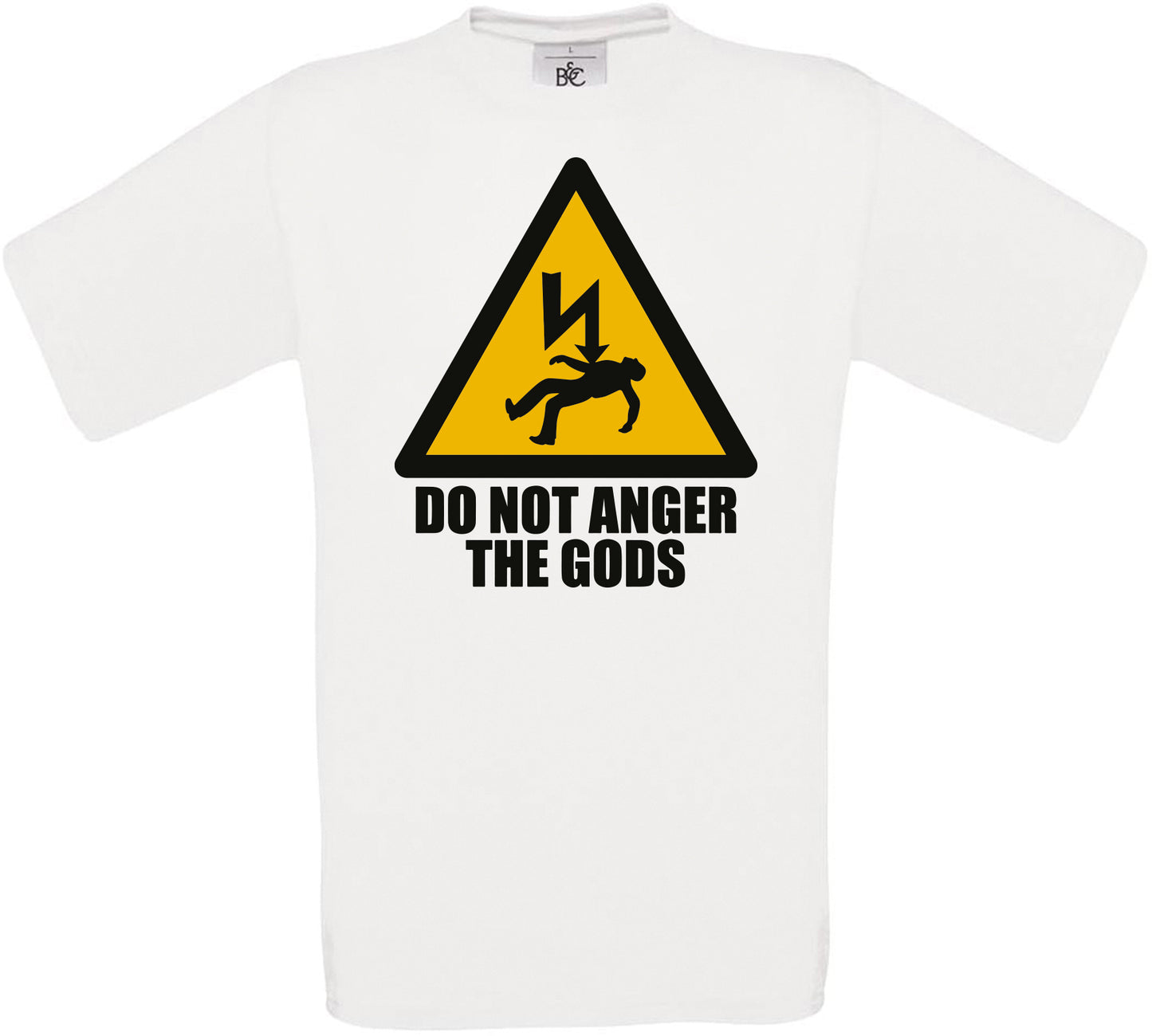 Do Not Anger the Gods Crew Neck T-Shirt