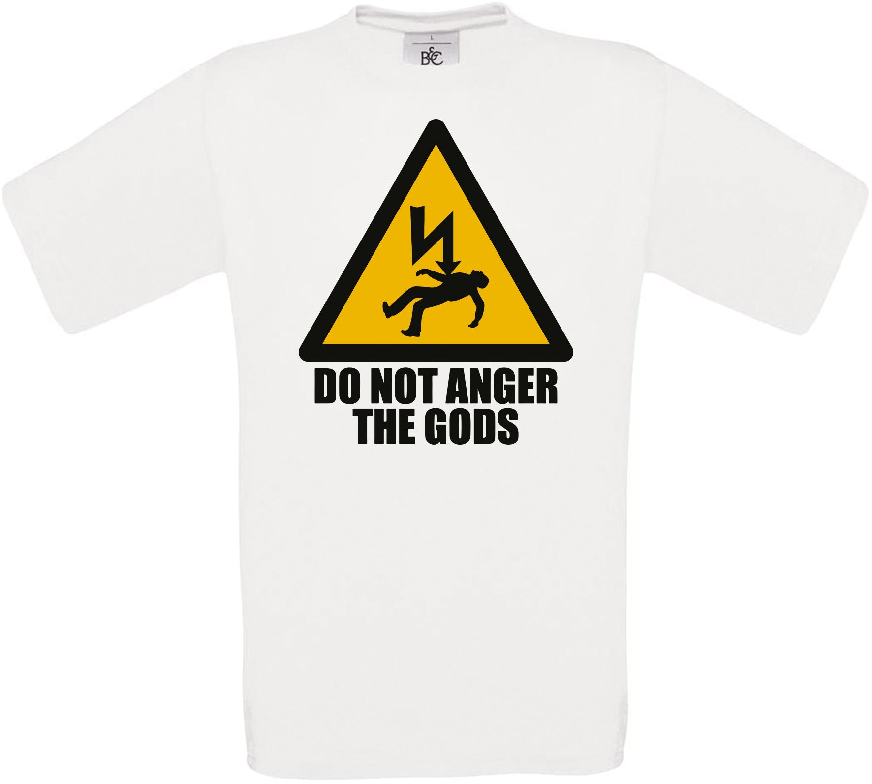 Do Not Anger the Gods Crew Neck T-Shirt