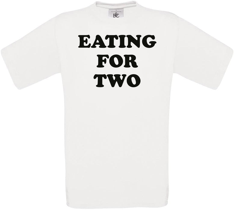 Eating for Two Crew Neck T-Shirt