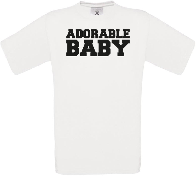 ADORABLE BABY Crew Neck T-Shirt