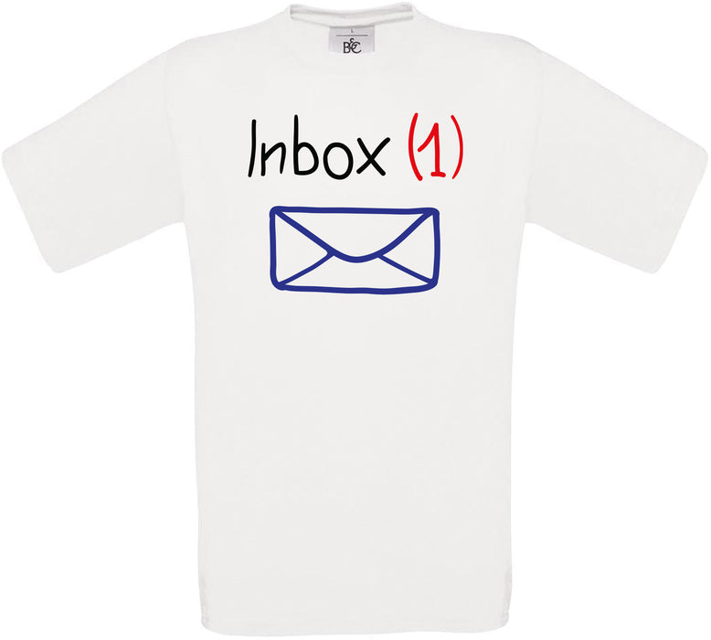 Inbox (1) Crew Neck T-Shirt