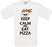 KEEP CALM AND EAT PIZZA Crew Neck T-Shirt