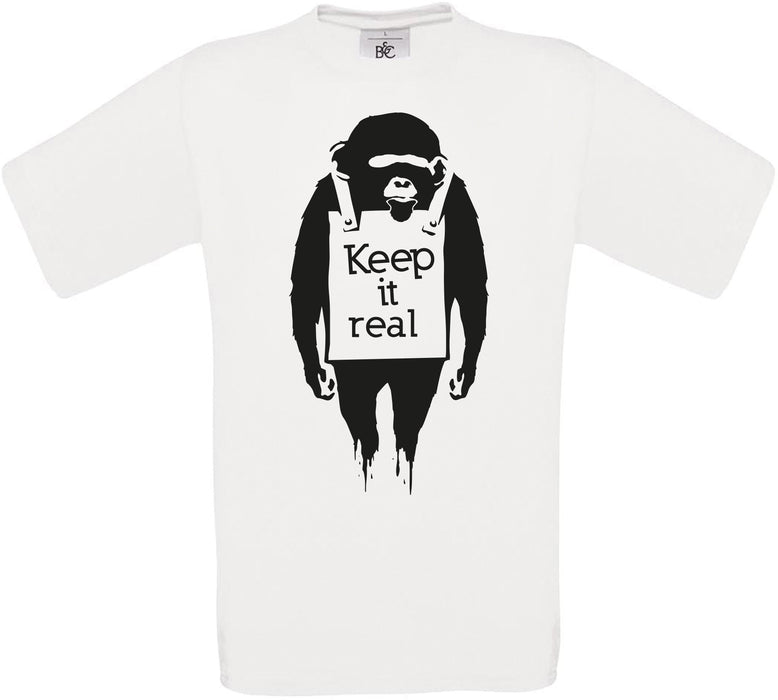 Keep it real Crew Neck T-Shirt