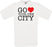 GO HEART YOUR OWN CITY Crew Neck T-Shirt