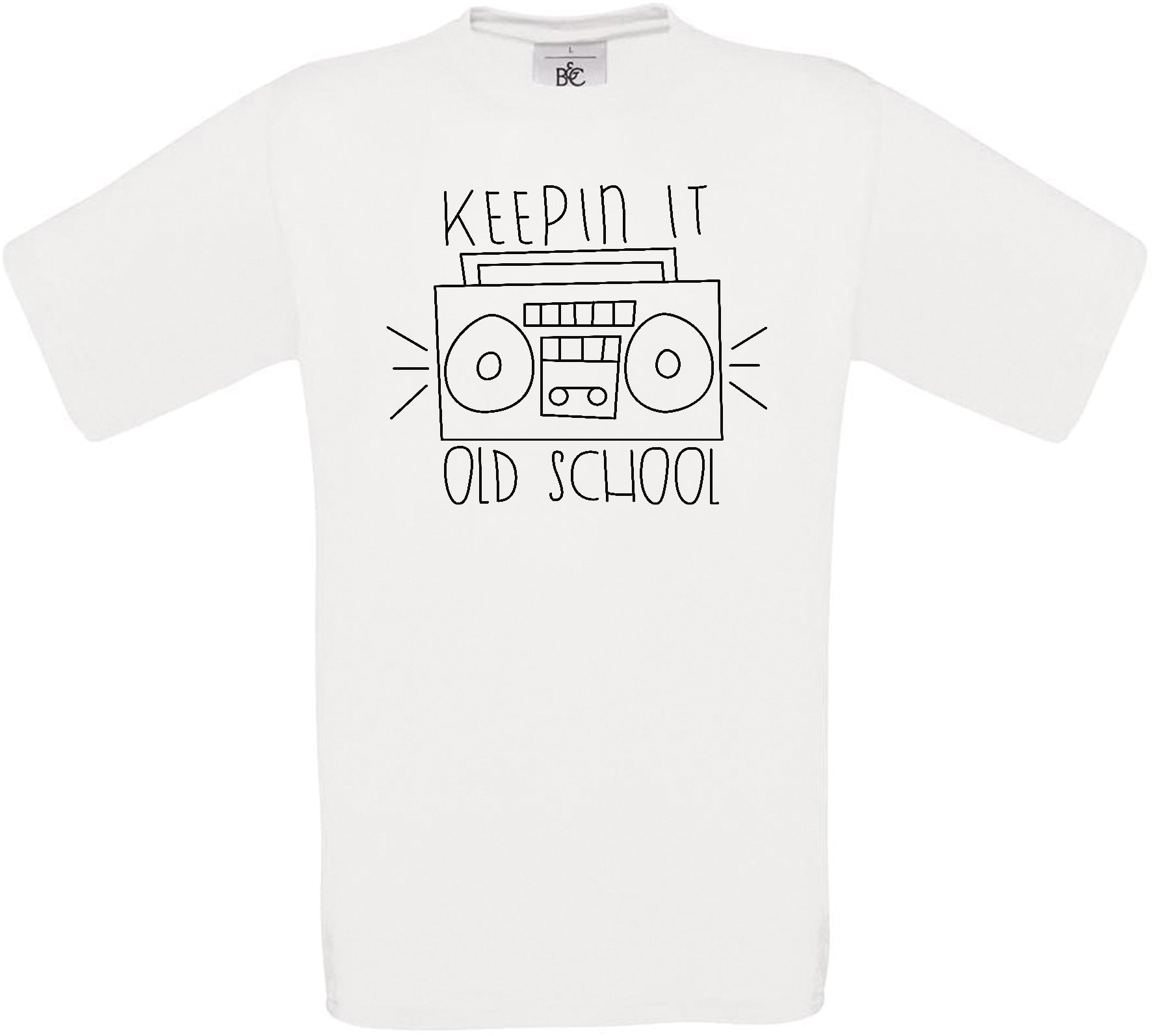 Keepin It Old School Crew Neck T-Shirt