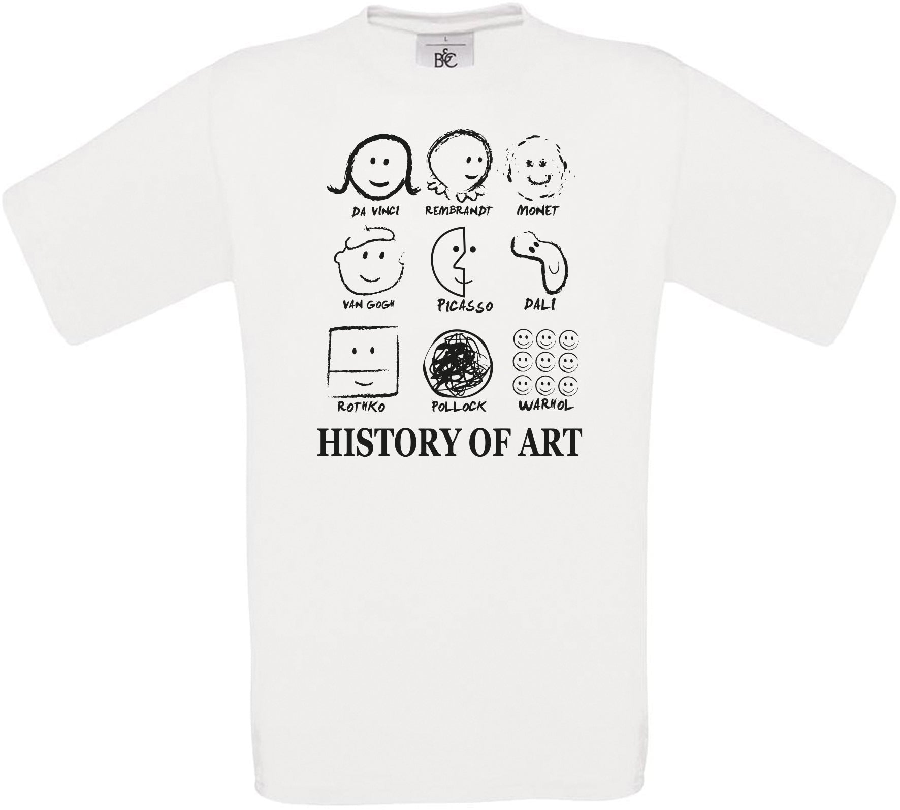 History of Art Crew Neck T-Shirt