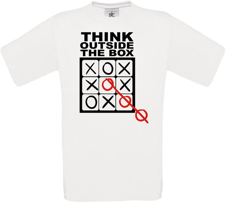 Think Outside the Box Crew Neck T-Shirt