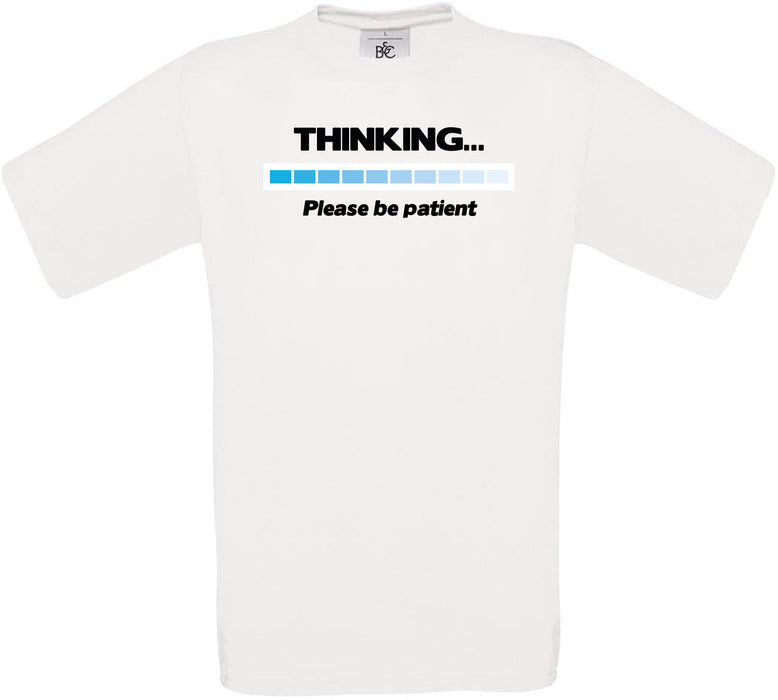 THINKING... Please be patient Crew Neck T-Shirt