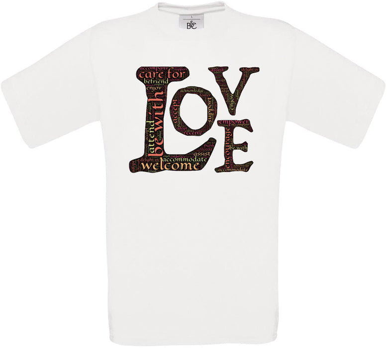 Love Crew Neck T-Shirt