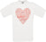 Heart Text Crew Neck T-Shirt