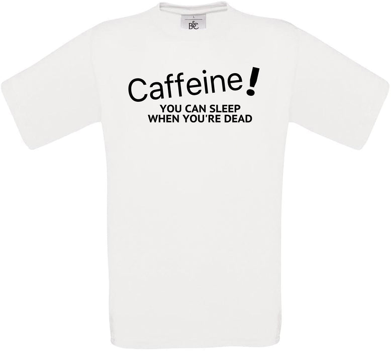 Caffeine Crew Neck T-Shirt