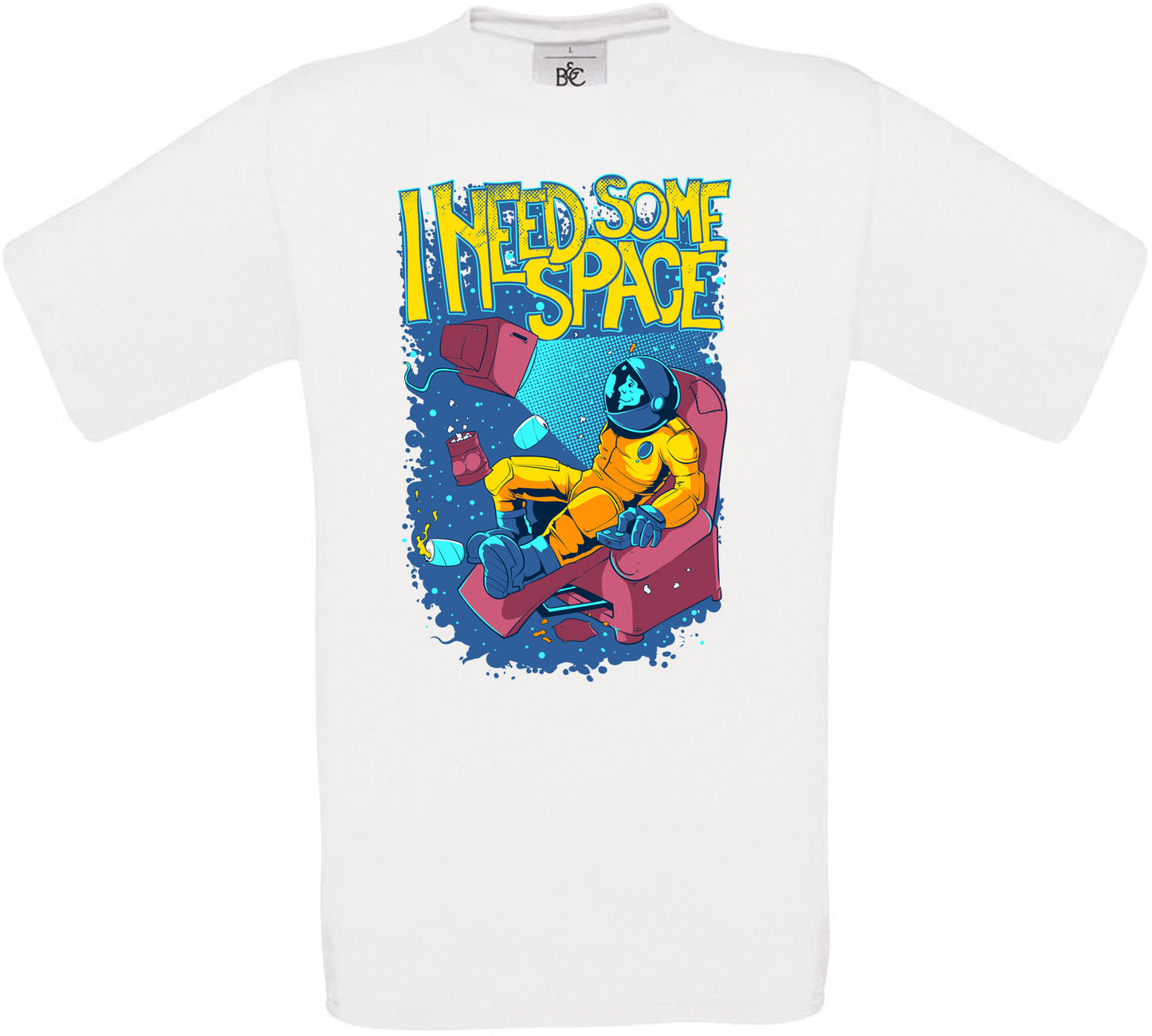 I Need Some Space Crew Neck T-Shirt