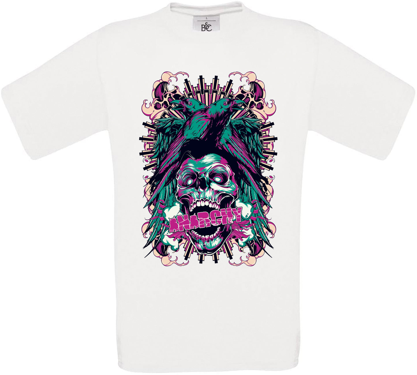 Anarchy Ravens Crew Neck T-Shirt