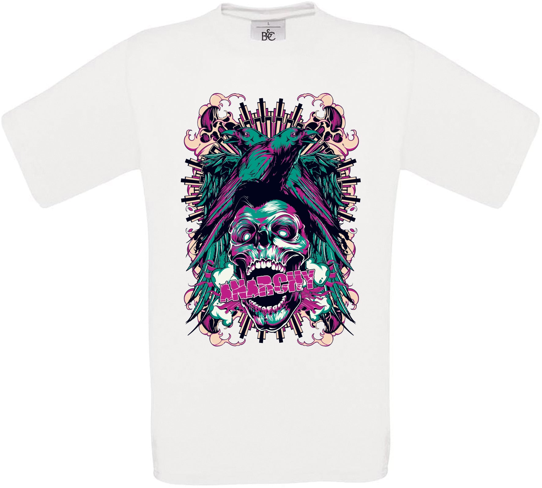 Anarchy Ravens Crew Neck T-Shirt