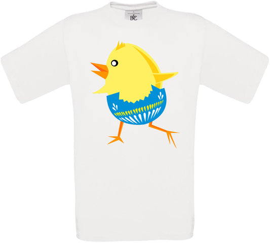 Smooth Walkin Easter Chick Crew Neck T-Shirt