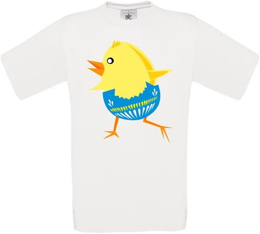 Smooth Walkin Easter Chick Crew Neck T-Shirt