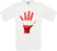 Austria Hand Flag Crew Neck T-Shirt