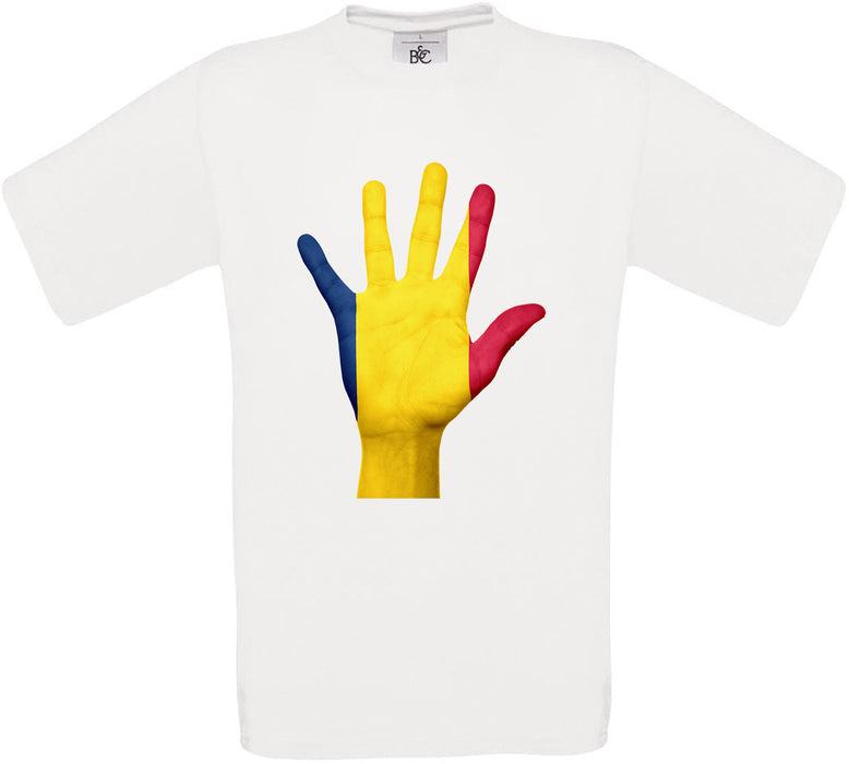 Chad Hand Flag Crew Neck T-Shirt