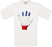 France Hand Flag Crew Neck T-Shirt