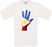 Philippines Hand Flag Crew Neck T-Shirt