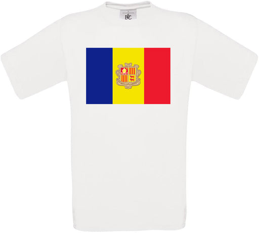 Angola Standard Flag Crew Neck T-Shirt