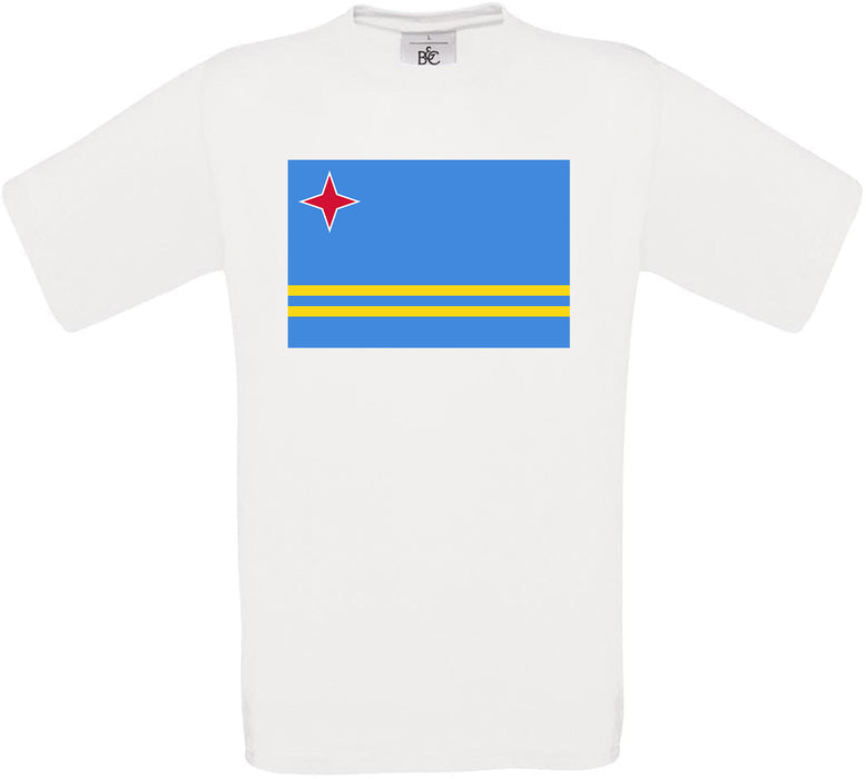 Azerbaijan Standard Flag Crew Neck T-Shirt