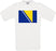 Botswana Standard Flag Crew Neck T-Shirt